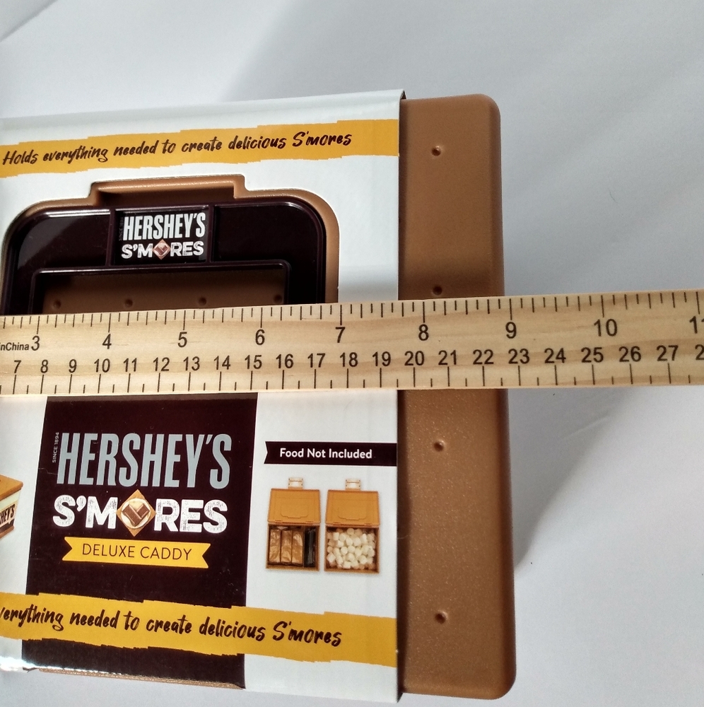 Brand New Hershey's Chocolate Deluxe S'mores Caddy Fall Campfire Fun #2 - Picture 6 of 6